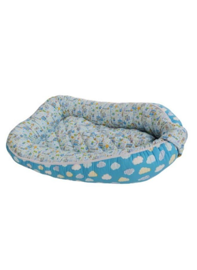 Generic - Infant Baby Sleeping Pod Bed/baby Nest Cloud Pattern Dual Side Ultra Soft 100% Cotton & Fibre Fill - Image 1