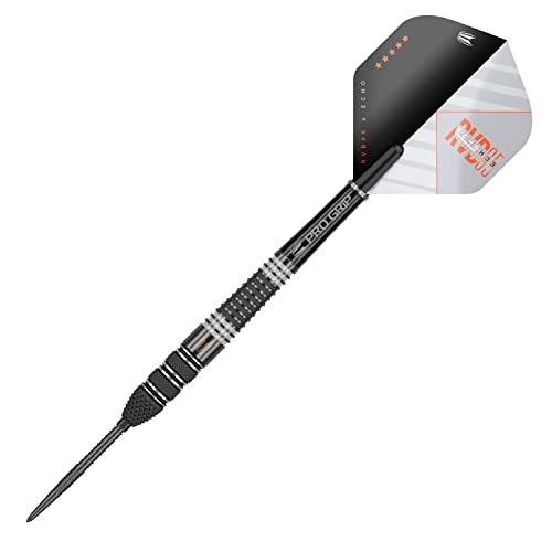 Target Darts RVB x Echo 21G 95% Tungsten Swiss Point Steel Tip Darts Set, Black and Grey (RVBXECHOSTEEL) - Image 5