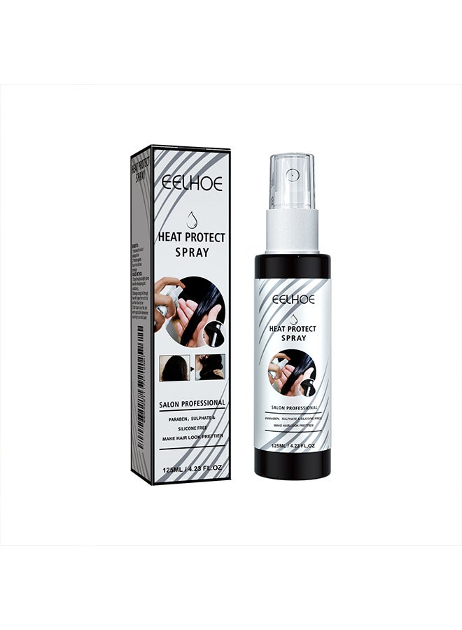EELHOE hair heat protection spray, suitable for hair care before perming and curly hair, moisturizing, free washing and heat protection - Image 1