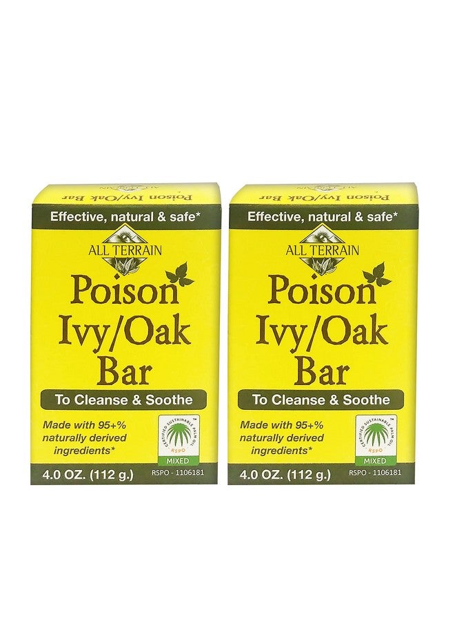 All Terrain Poison Ivy/Oak Bar Soap 4 Ounce (Pack Of 2) - Image 1