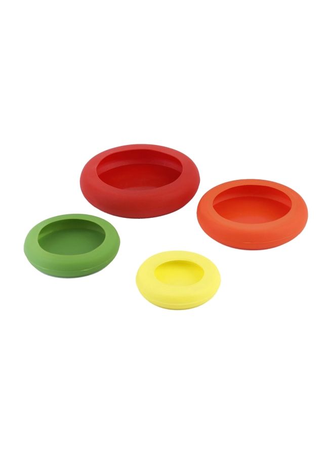 نيبمينينت طقم حامل للخضار والفواكه من السيليكون 4 قطع متعدد الألوان - Image 1