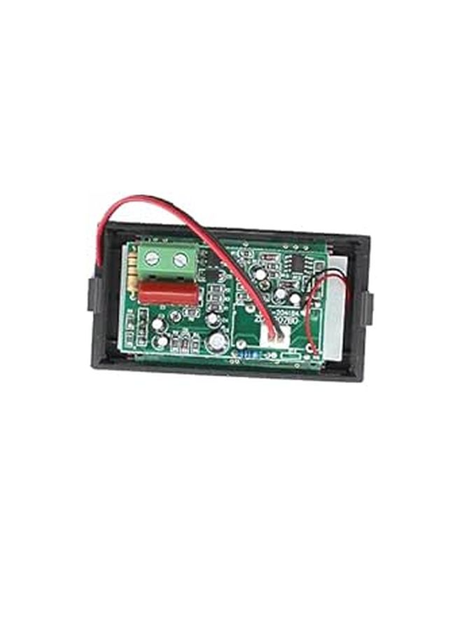 مقياس الفولت والأمبير الرقمي LCD مزدوج الشاشة لاختبار الجهد 300 فولت - Image 1