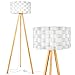 Brightech Bijou LED Tripod Floor Lamp Contemporary Design for Modern Living Rooms - Soft, Ambient Lighting, Tall - Image 2