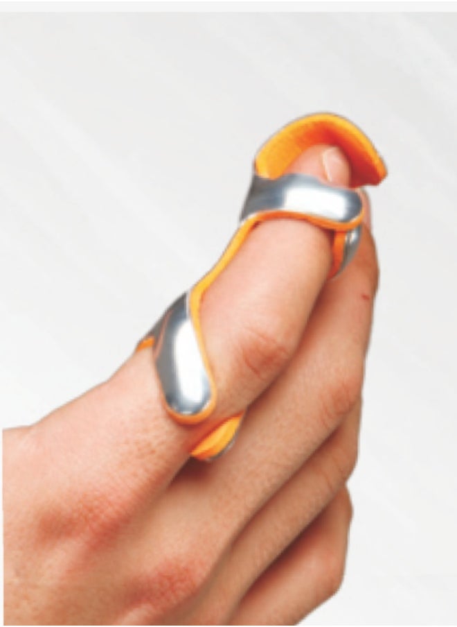 AID PLUS The Frog Splint (Medium) - Protective Splint For Finger Injury Recovery, 60629 