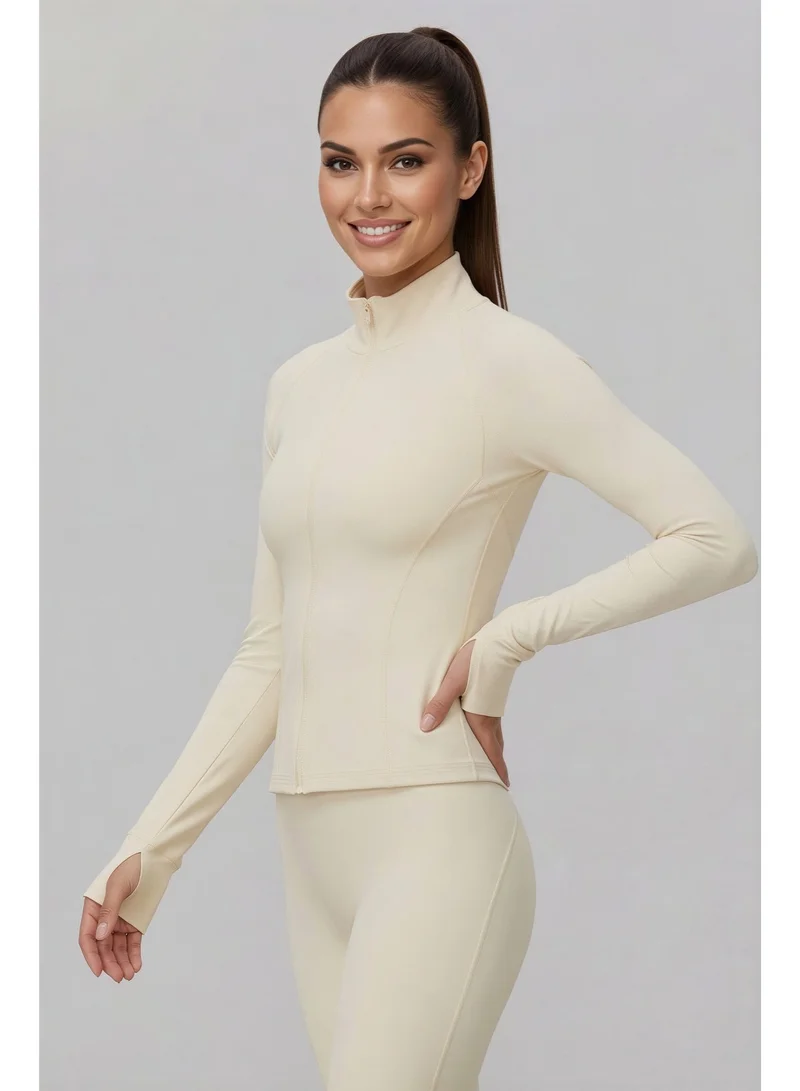 ملابس رياضية من كور Eden Jacket - Beige