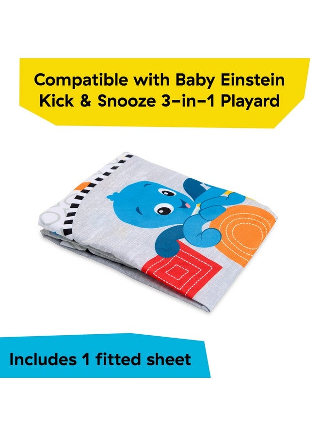 Baby Einstein Kick & Snooze Oval Fitted Replacement Sheet - Image 3