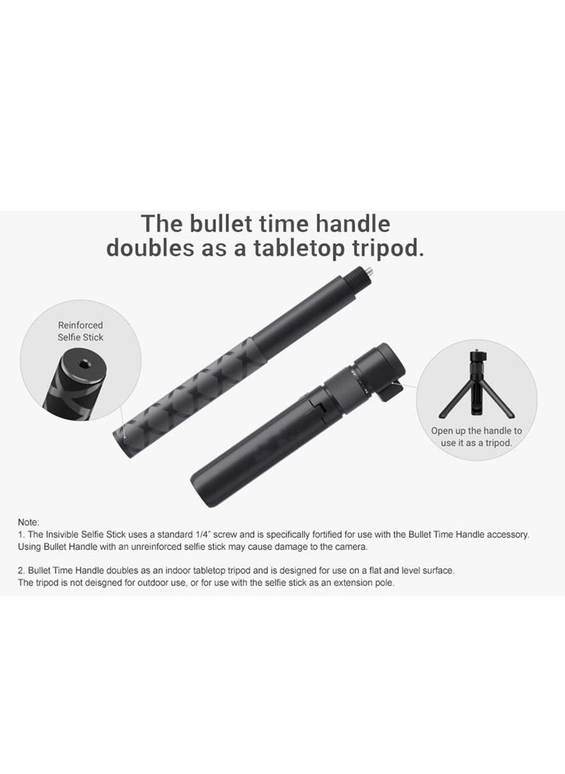 Generic - Insta 360 ONE R/X2/3EVO Bullet Time Selfie Stick Handle Rotation Shooting Set Selfie Stick - Image 1