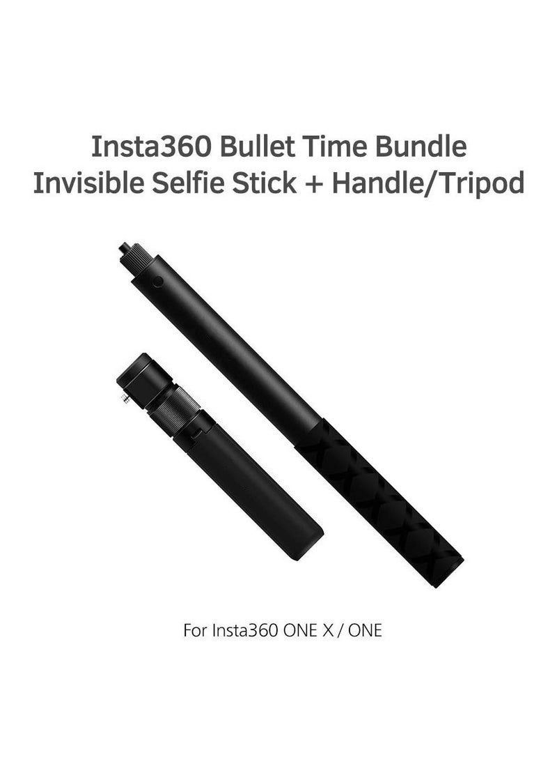 Generic - Insta 360 ONE R/X2/3EVO Bullet Time Selfie Stick Handle Rotation Shooting Set Selfie Stick - Image 1
