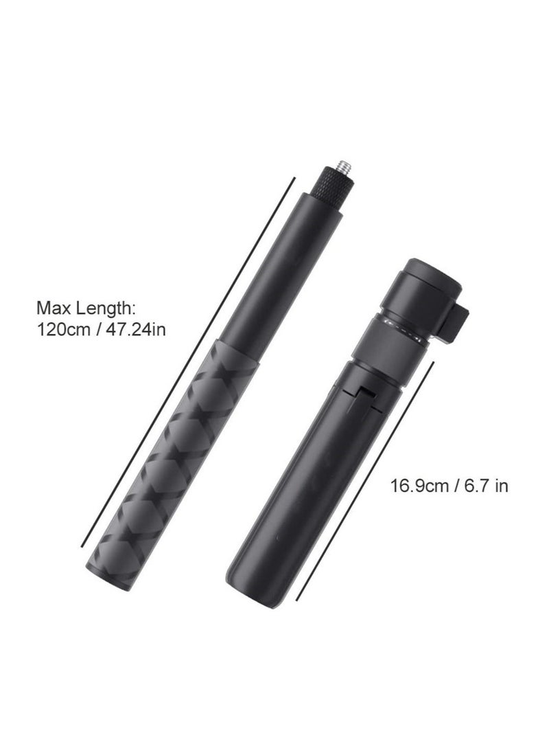 Generic - Insta 360 ONE R/X2/3EVO Bullet Time Selfie Stick Handle Rotation Shooting Set Selfie Stick - Image 1