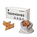 Trustic Triominos Strategy and Puzzle Board Game Wooden Triangular Tiles Set 56 Pieces Tabletop Family Game Numbers - Image 2