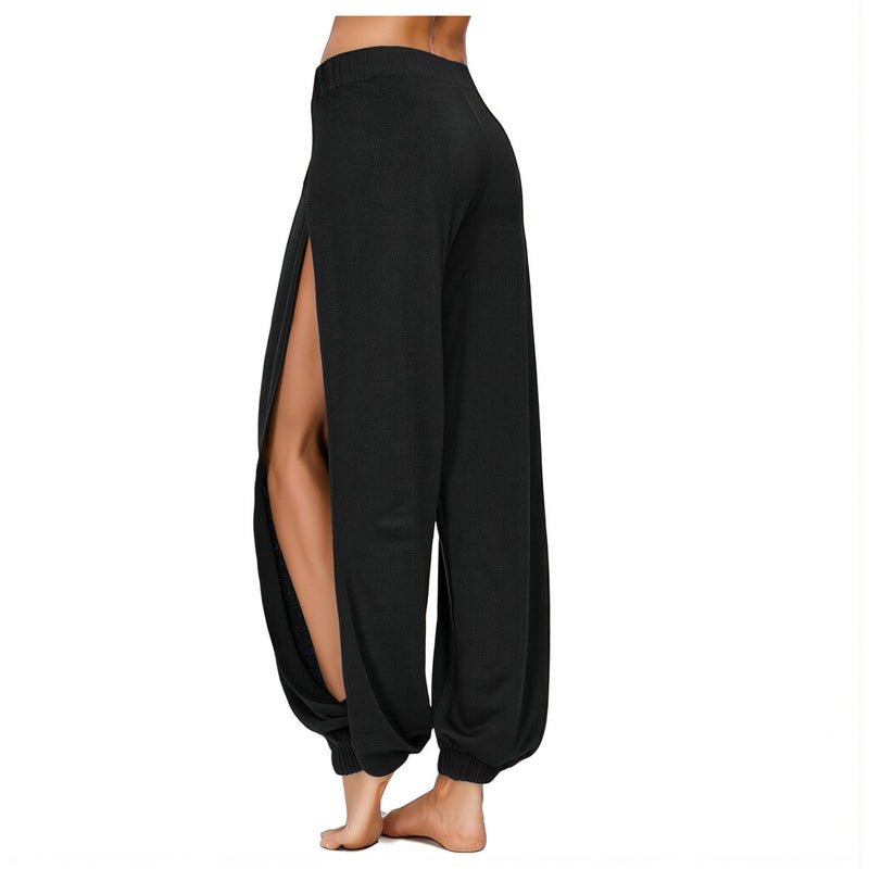 Versatile Match Yoga Pants Women Pair All Tops Workout Daily Loungewear Multi Use Trousers Light Grey - Image 2