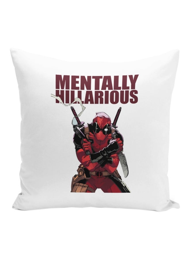 ستود وسادة زينة مطبوع عليها شخصية Deadpool 16x16بوصة  - Image 1