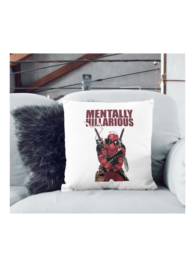 ستود وسادة زينة مطبوع عليها شخصية Deadpool 16x16بوصة  - Image 2