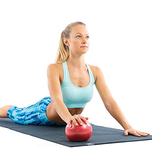 STOTT PILATES Mini Stability Ball, Red, 5""/12.7cm (ST-06215) - Image 2
