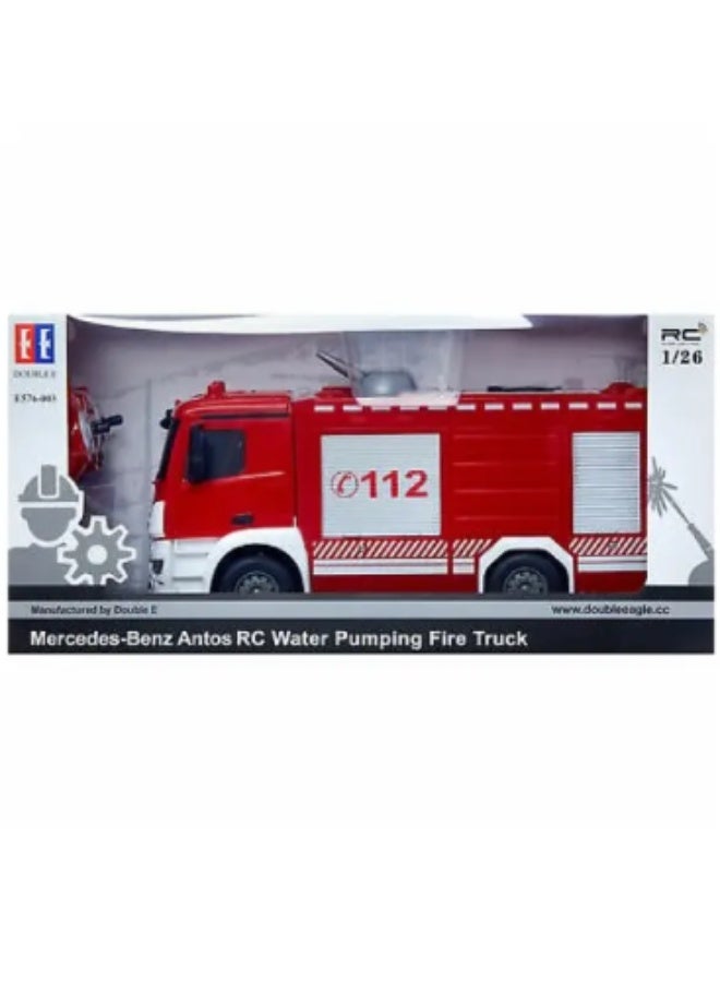 DOUBLE E Fire Truck E572-003 1:20 Scale RC Fire Engine with 2.4GHz Remote Control - Image 4
