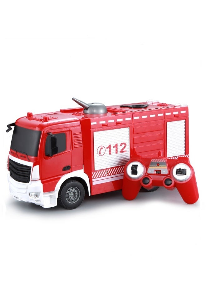 DOUBLE E Fire Truck E572-003 1:20 Scale RC Fire Engine with 2.4GHz Remote Control - Image 1