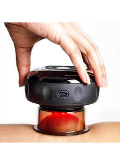 REVOMADIC REVO The Original 4-in-1 Smart Cupping Therapy Massager, Red Light Therapy for Targeted Pain Relief, Knots, Aches, Muscle Soreness, Circulation & Tighter Skin, Portable Cupping Kit  - Image 1