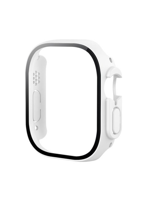 For Apple Watch10 Generation Watch Series10PC Frosted Tempered Film-Color:Ivory White-Dimensions:S10 46mm