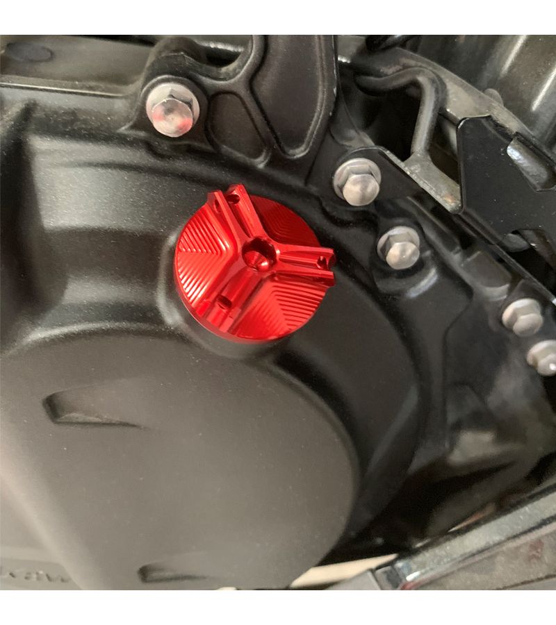 Tmax 530 500 Oil Cap Bolt Screw Cover M2 5 Red Cooling Engine Accessories For Scooter - Image 2