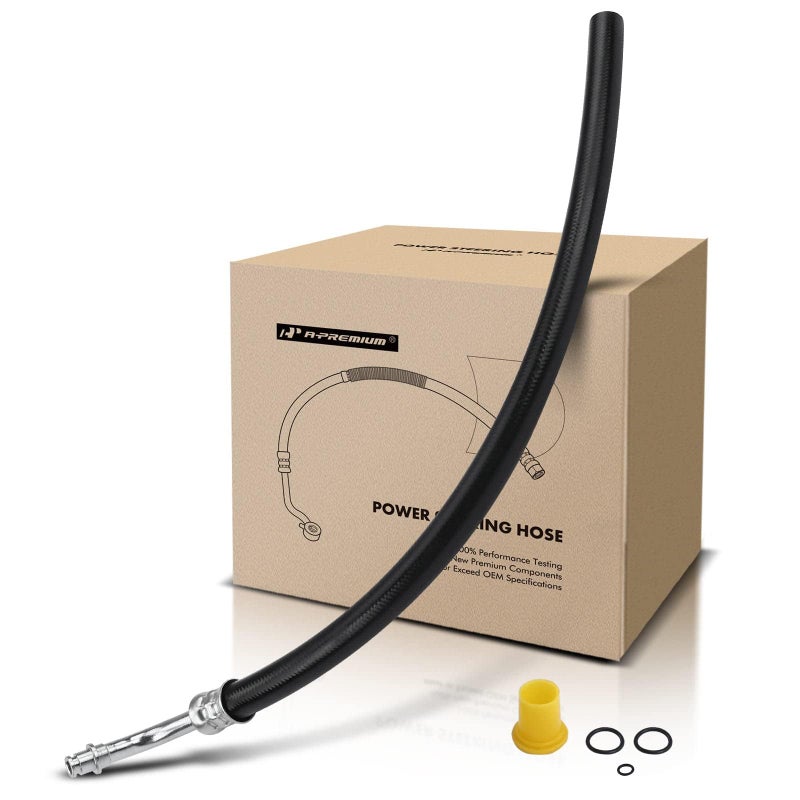 A-Premium APremium Power Steering Return Hose Line Assembly Compatible with Hummer H3 20062010 H3T 20092010 35L 37L Gear To Cooler - Image 2