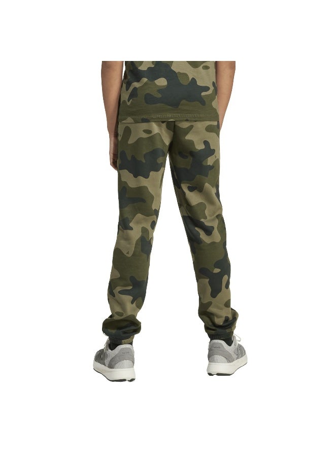 Adidas Adidas J Camo Fl Pant Green Pants (1/1) Pants For Kids - Image 3