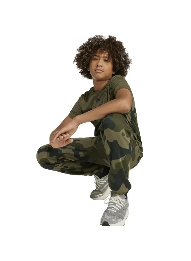 Adidas adidas J Camo Fl Pant Green Not Sports Specific Pants