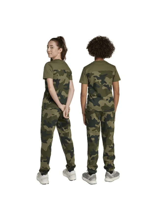Adidas adidas J Camo Fl Pant Green Not Sports Specific Pants