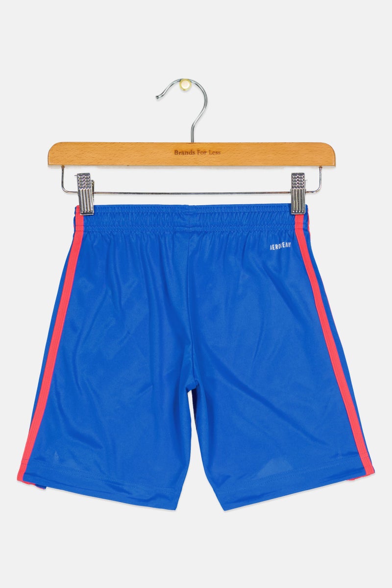 Adidas Kids Boy Sportswear Fit Manchester United Training Shorts, Blue