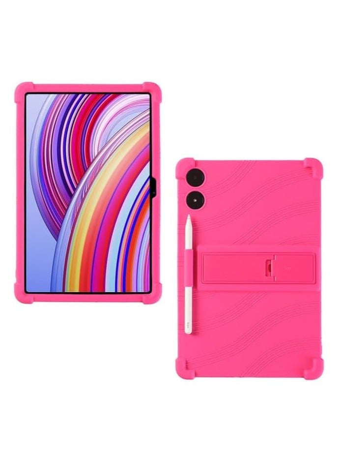 VKL Case for Redmi Pad Pro 12.1 - Silicone Shockproof Adjustable Stand Rubber Soft Shell Protective Cover for Xiaomi Redmi Pad Pro Model 2405CRPFDC Tablet 12.1 Inch - Image 1