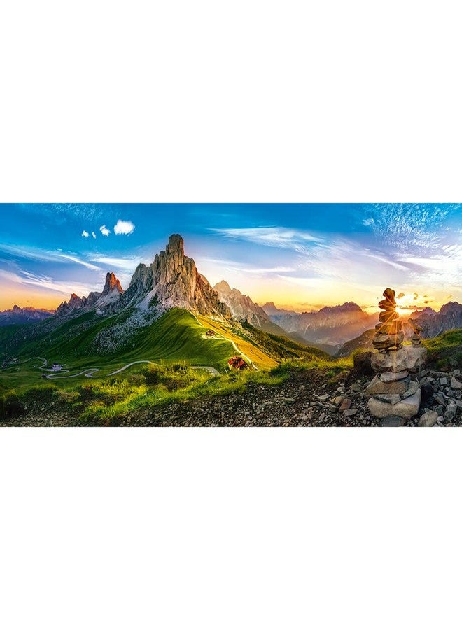 Trefl Passo Di Giau Panorama Jigsaw Dolomites Puzzle (1000 Pieces) - Image 2