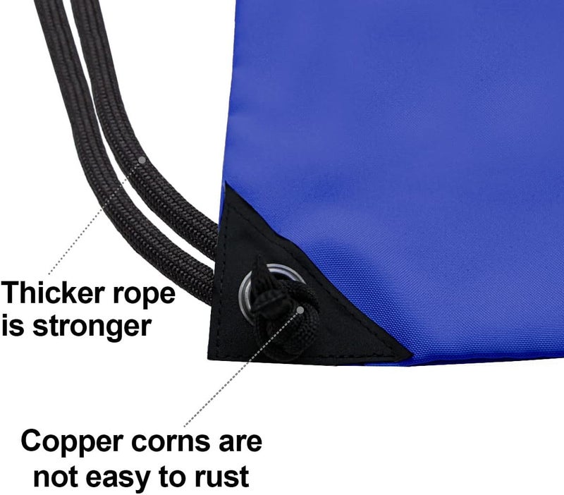 HOLYLUCK Drawstring Backpack Bag Sport Gym Sackpack - Image 4