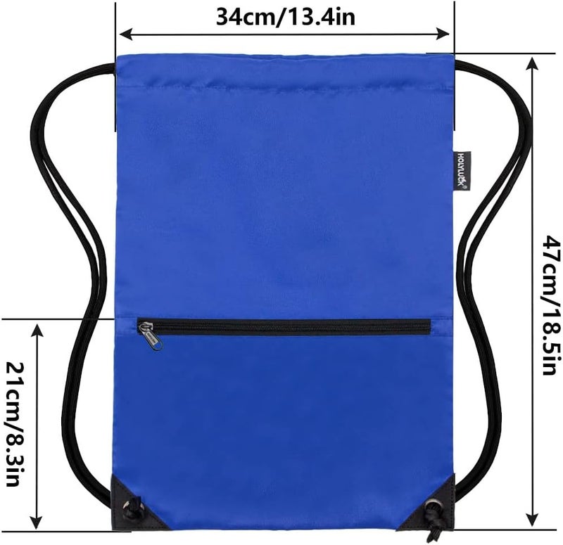 HOLYLUCK Drawstring Backpack Bag Sport Gym Sackpack - Image 2
