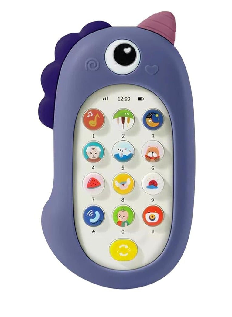 Baby Cell Phone Toy Baby Musical Toys with 13 Functions, Baby Toys 18 Month+ Baby Teething Toys, Baby  Toddler Toys Baby Sensory Toys for Babies Toddlers Infant Toys Learning Educational Gifts - Image 1