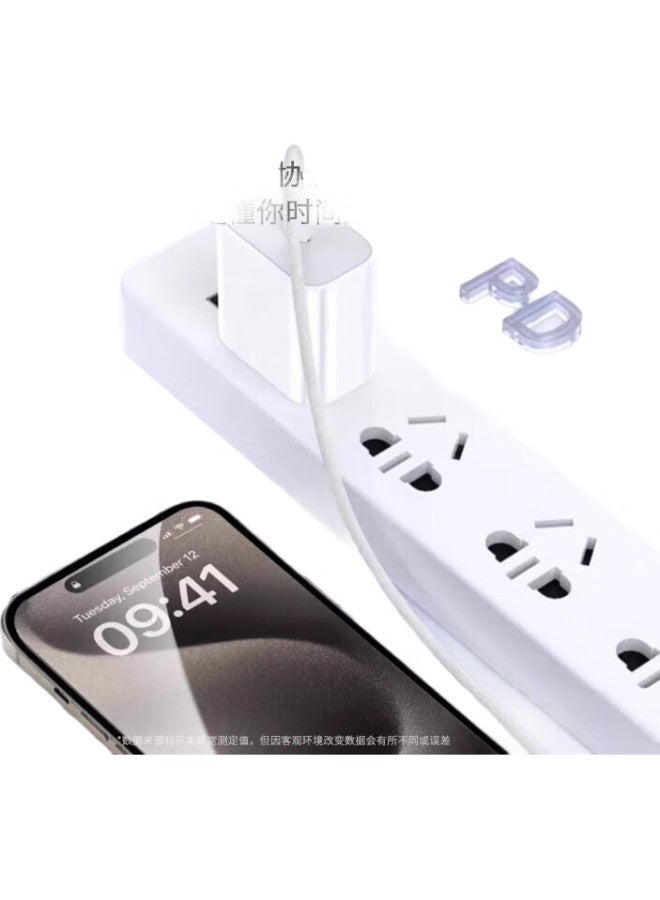 KOVOL Kewo Compatible With Apple 15/16 Charger, 20W Fast Charging Head, Braided Cable Data Line Set, Iphone 15 Pro Max/15 Pro Dual Type-C Tablet, Ipad Pro/Mini 6 - Image 1