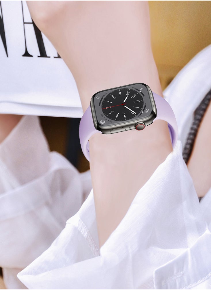 Perfii - 5pcs Watch Bands Replacement for Apple Watch Strap Compatible with Apple Watch 49/46/45/44/42mm Series 10/9/8/7/6/5/4/SE/Ultra - Image 1