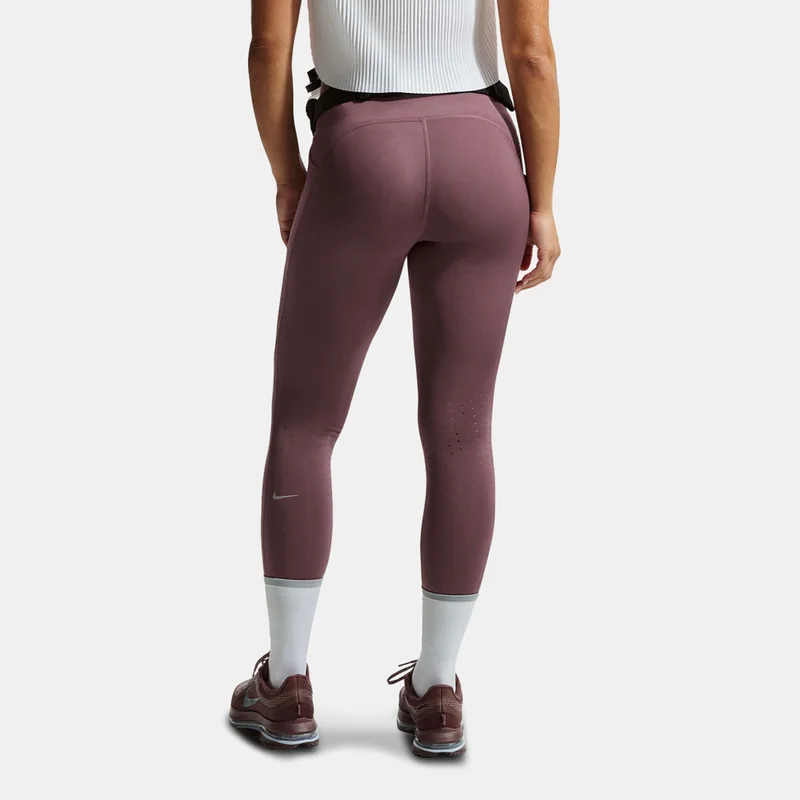 Nike Purple Women's Swift Dri-FIT High-Waisted 7/8 Running Leggings for Women | Best Price UAE