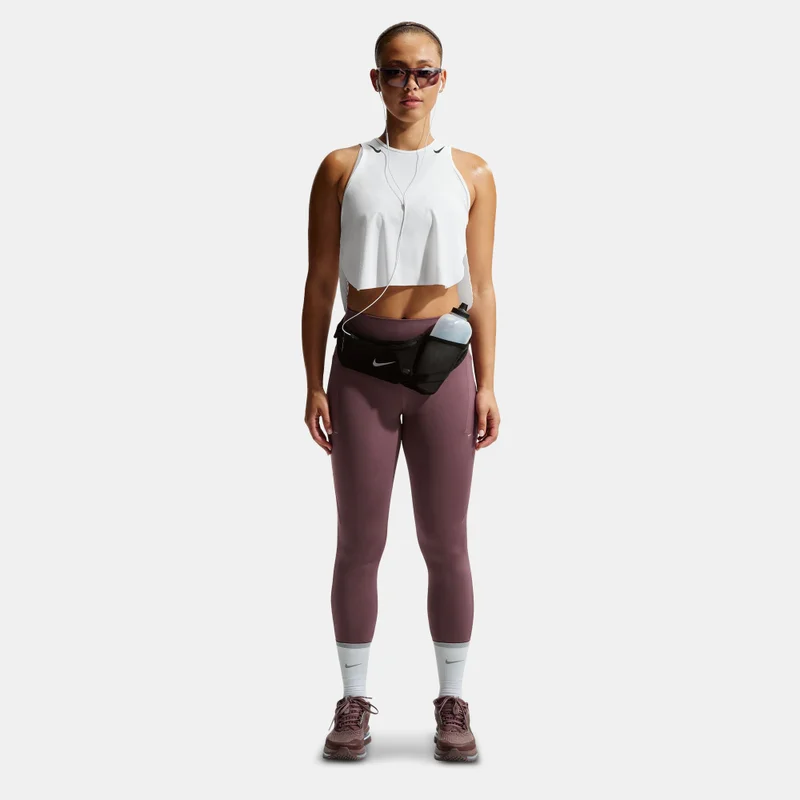 Nike Purple Women's Swift Dri-FIT High-Waisted 7/8 Running Leggings for Women | Best Price UAE