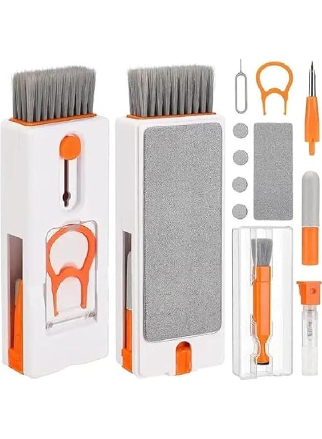 بي دبليو اس جاي مجموعة تظيف الكيو واللا تو دي دي ام اي 11 في 1 لتظيف الكيو، فرشاة لتظيف الالكترويات والجوال وسماعات الاذ وعدسة الكاميرا والكميوتر مع اداة تظيف متعددة الوظائف - Image 1