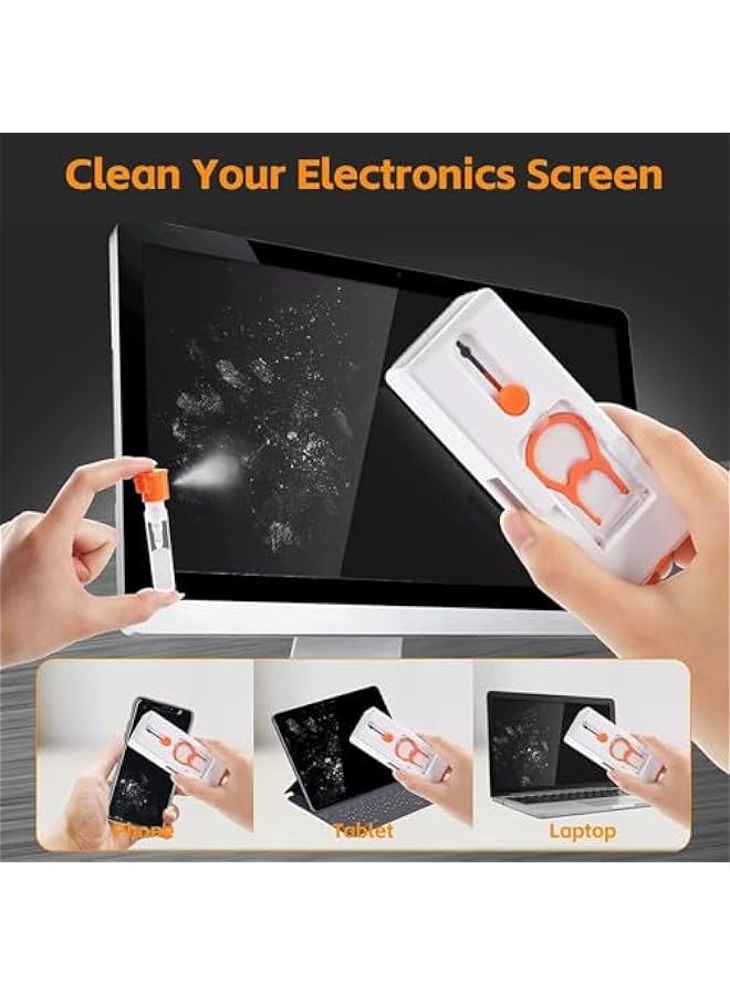 بي دبليو اس جاي مجموعة تظيف الكيو واللا تو دي دي ام اي 11 في 1 لتظيف الكيو، فرشاة لتظيف الالكترويات والجوال وسماعات الاذ وعدسة الكاميرا والكميوتر مع اداة تظيف متعددة الوظائف - Image 3