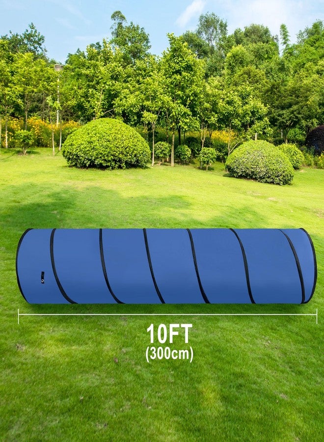GeerDuo Dog Agility Tunnel, Dog Agility Equipment, Dog Agility Training with Carry Bag (Blue) - Image 2