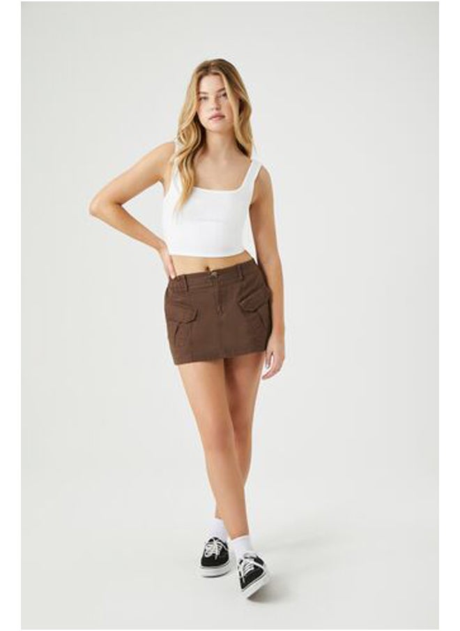 FOREVER 21 - Organically Grown Cotton Cropped Tank Top - Image 1