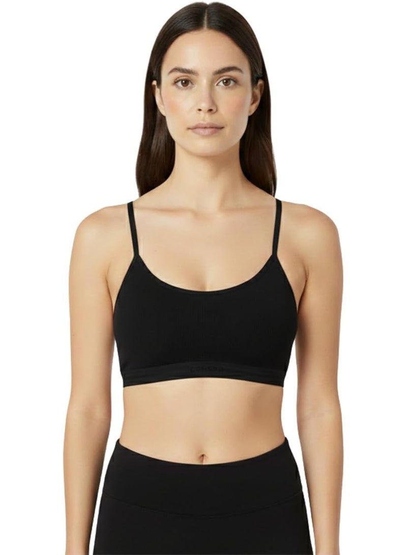 Comodo Women's Cotton Basic Soft Bra, Thin Strap Non Padded - Image 1