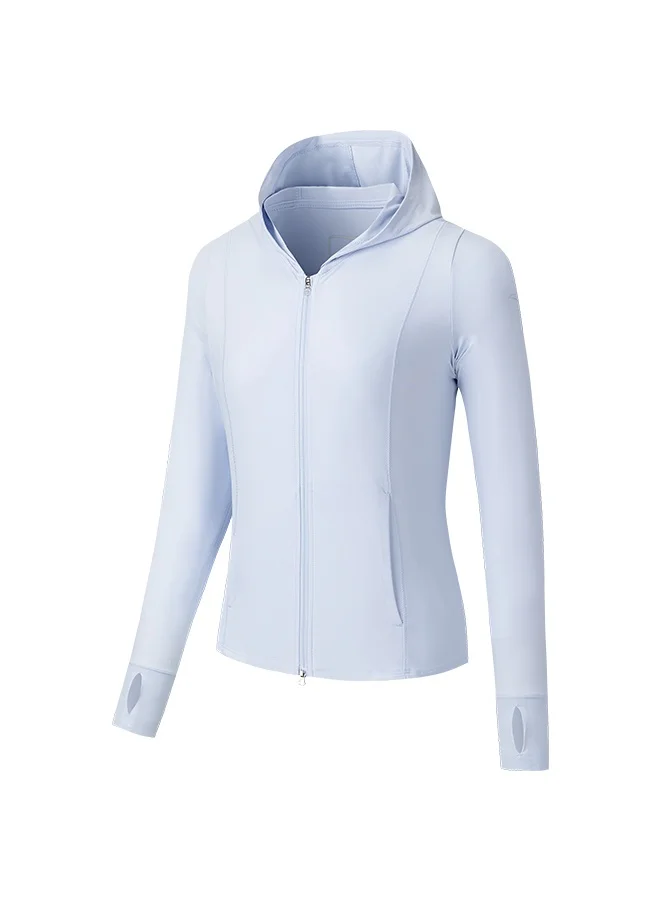 انتا A-UV PROTECT Slim Fit Workout Training Commute Knit Track Top