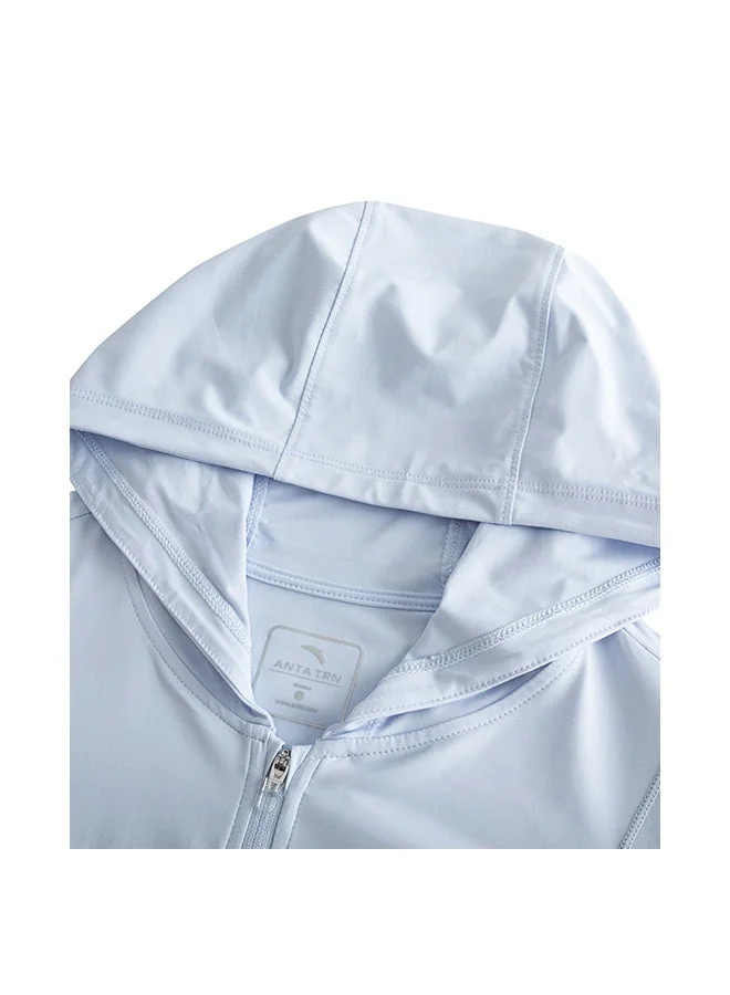 ANTA A-UV PROTECT Slim Fit Workout Training Commute Knit Track Top