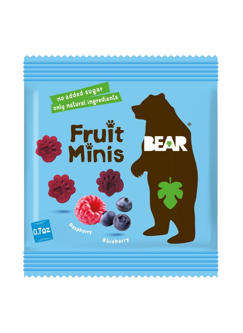 Bear Fruit Minis Blueberry And Raspberry 5 x 20g  - Image 3
