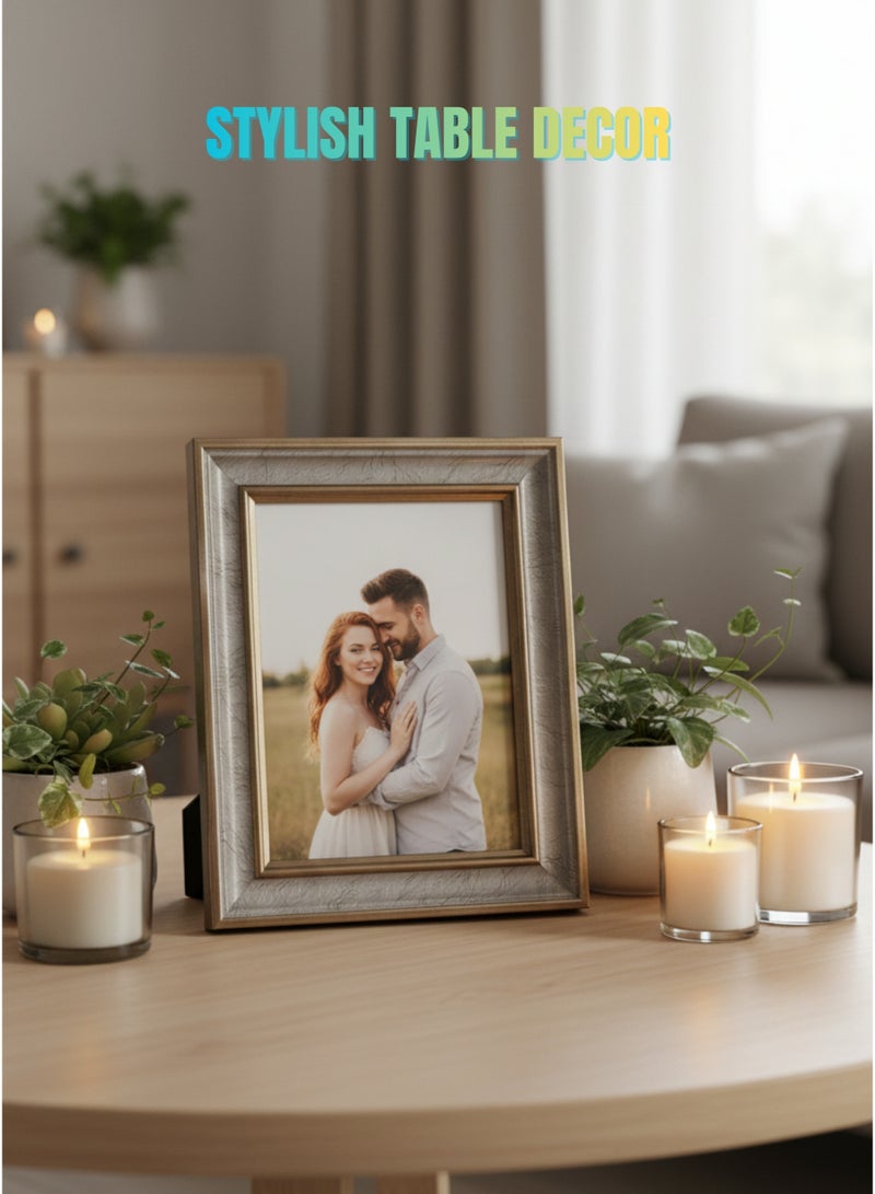Photo Frame 5x7 Inch (13x18cm) Picture Frame for Home Decor, Office Decoration, Desk Decor, Living Room u0026 Bedroom Decor - Image 2