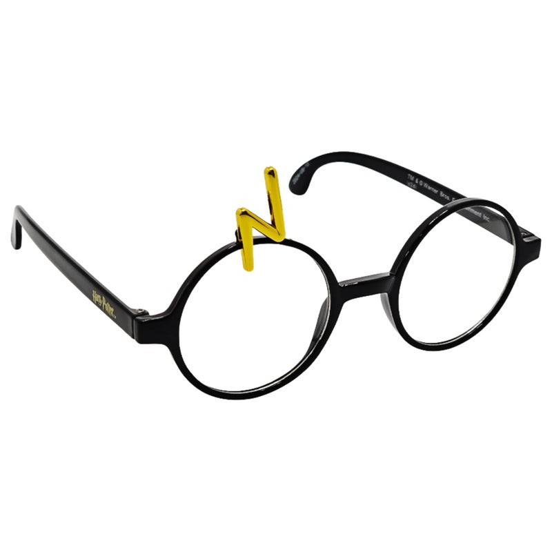 Sun-Staches SunStaches Official Harry Potter Glasses for Kids Wizarding World Costume Accessory Black Frames with Magical Lightning Bolt Scar One Size Fits Most Kids - Image 4