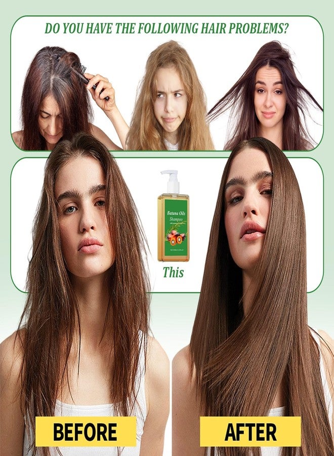 Juefesi Batana Oil Shampoo,3.38 oz Batana Rosemary Oil Shampoo De Batana Para La Caida Del Cabello, Nourishes and Regenerates Hair-Soft and Fluffy for Men & Women - Image 5