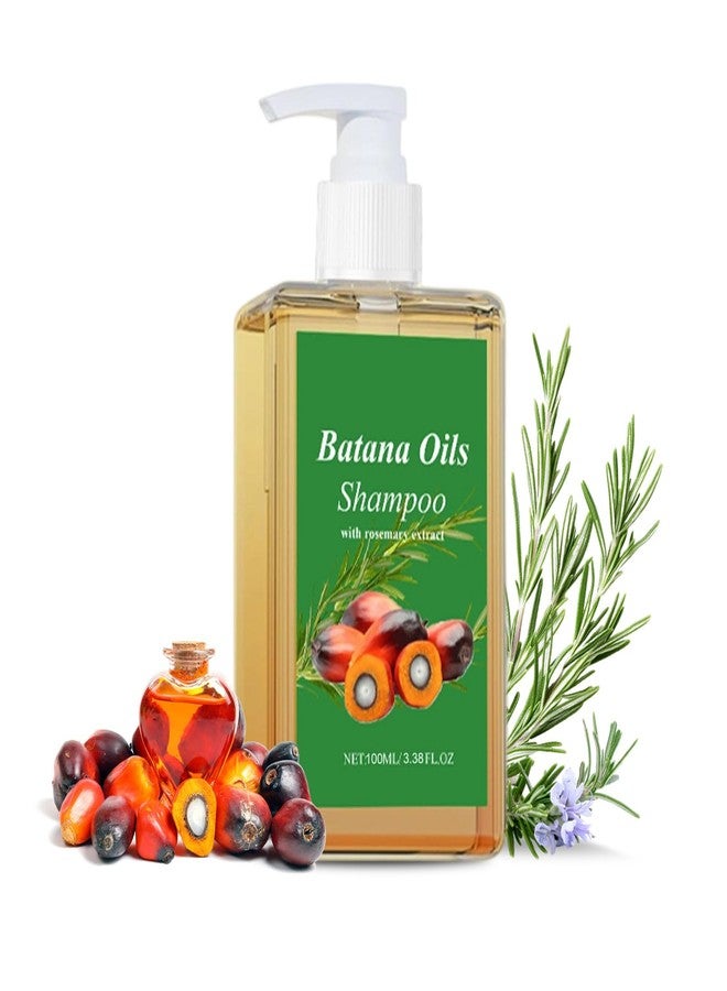 Juefesi Batana Oil Shampoo,3.38 oz Batana Rosemary Oil Shampoo De Batana Para La Caida Del Cabello, Nourishes and Regenerates Hair-Soft and Fluffy for Men & Women - Image 1