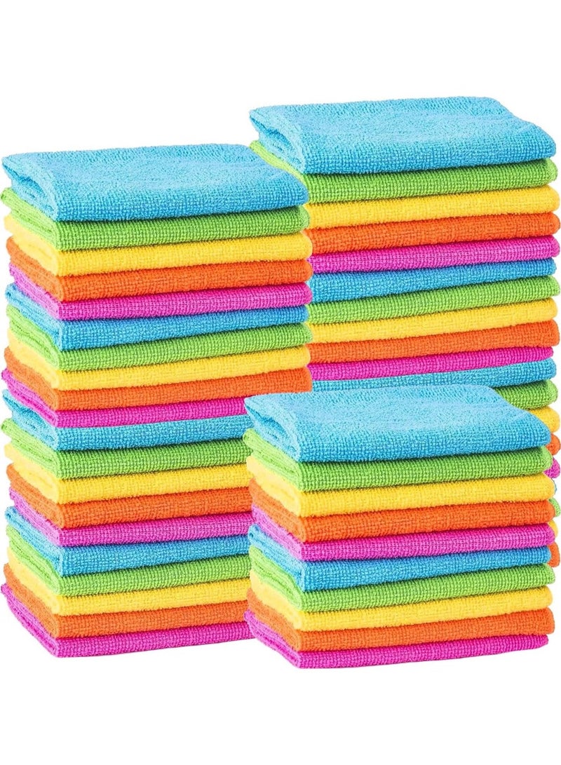 Pack of 12 Microfiber Cleaning Towels 30x30cm All Purpose Cleaning Kitchen Cleaning Dusting Car Wash Hand Cleaning Cloth Super Absorbent Cloth Reusable Cloth 12pcs  - Image 1